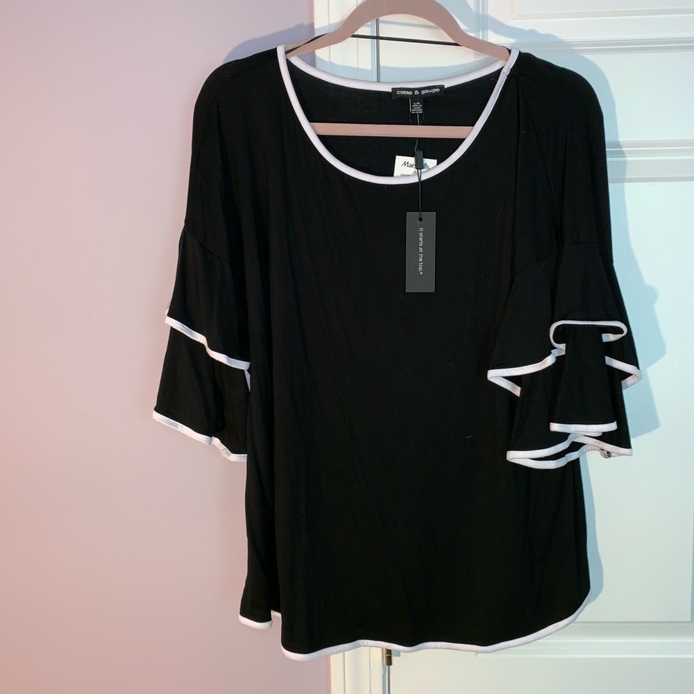 Cable and Gauge blouse